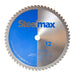 12 inch Steelmax tungsten carbide tipped TCT metal cutting saw blade for mild steel. Round blade for chop saw and circular saw.
