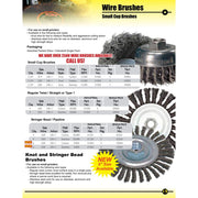 CoreTek Supercode Wire Brush Chart - Weldready