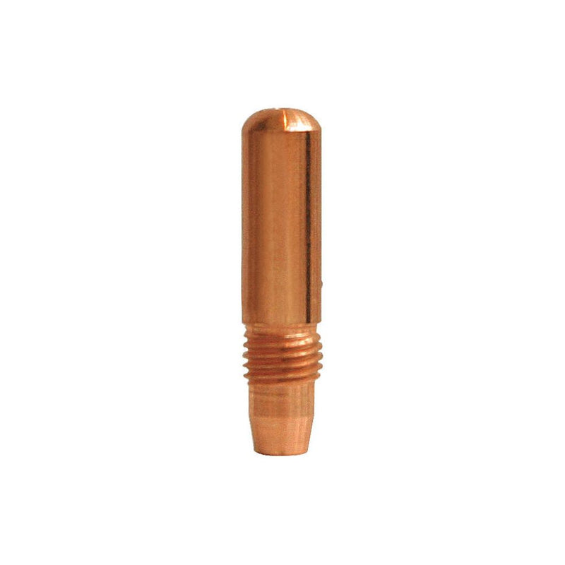 a single copper tregaskiss 403-035 contact tip showing threads