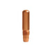 a single copper tregaskiss 403-035 contact tip showing threads