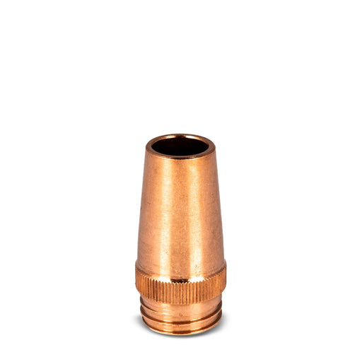 tweco style copper mig nozzle for 500 amp mig gun with 5/8" opening 25ct-62