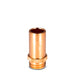 tweco style copper mig nozzle for 500 amp mig gun with 3/4" opening 25ct-75