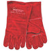 watson red leather mig welding gloves