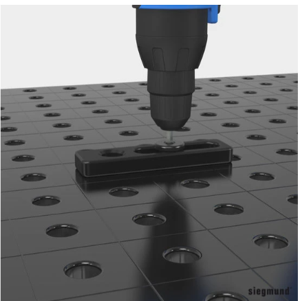Short & Flat Fast Clamping Bolt (Burnished)