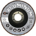 Core Aluminum 4-1/2" Flap Discs Regular Density Type 27 - Weldready