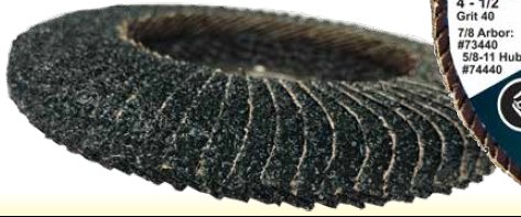 Core Curve Flap Discs - Coretemp - Weldready