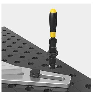 Fast Clamping Bolt with Handle for System 28 - Weldready