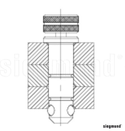 Long Fast Clamping Bolt (Burnished) - Weldready