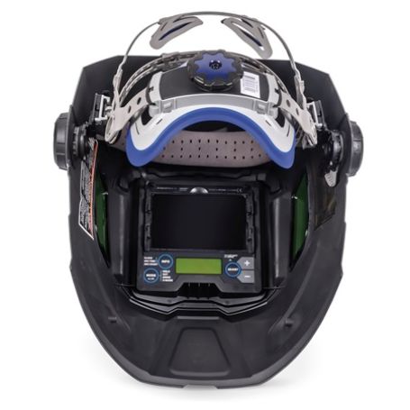interior view of miller t94 welding helmet