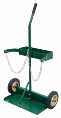 Small Side by Side Oxy Acetylene Cylinder Cart - Weldready