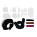 accessories for g5-01 welding helmet including 5 outer lens 2 inner lens fabric hose cover face seal and sweat bands