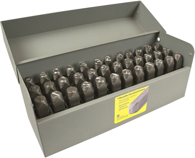 Steel Stamp Letter & Number Combo Sets (heavy or standard duty, various sizes) - Weldready